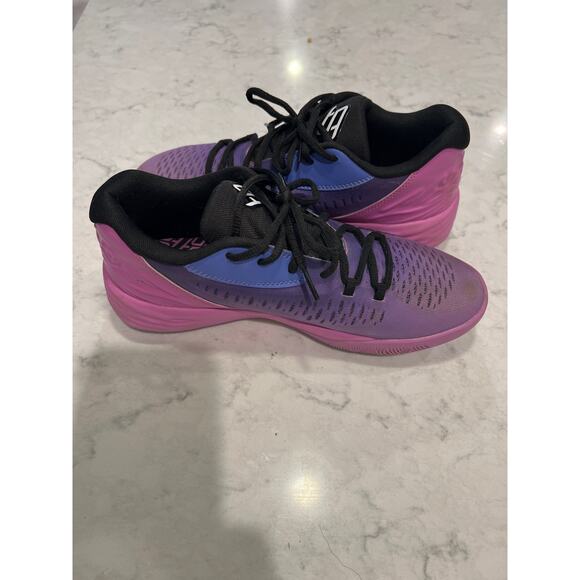 Puma Women’s Stewie 1 'Causing Trouble' Basketball Sneakers Size‎ 9 Purple Pink - Picture 7 of 11